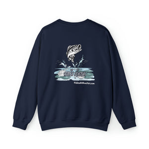 Hidden Michigan Monsters Fishing Crewneck Sweatshirt