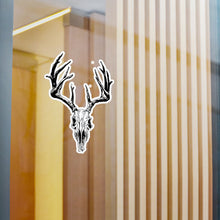 Load image into Gallery viewer, *Upgraded* HiddenMiMonsters Deer Skull Antler Logo Vinyl Sticker - Kiss-Cut Decal
