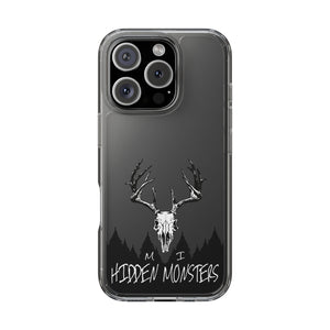 HiddenMiMonsters Clear Phone Cases