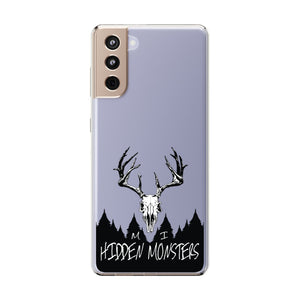 HiddenMiMonsters Clear Phone Cases