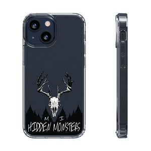 HiddenMiMonsters Clear Phone Cases