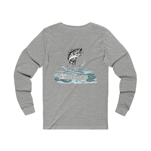 HiddenMiMonsters Fishing Long Sleeve Tee