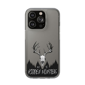 HiddenMiMonsters Clear Phone Cases