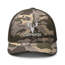 Load image into Gallery viewer, Hidden Michigan Monsters Camo Hat 2.0