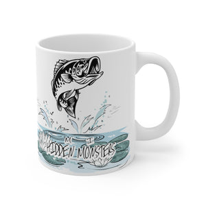 Hidden Michigan Monsters Fishing Coffee Mug 11oz