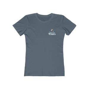 HiddenMiMonsters Fishing Women's Fitted Tee