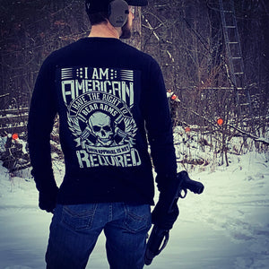 Hidden Michigan Monsters "Right To Bear Arms" Unisex Long Sleeve Tee