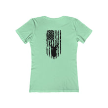 Load image into Gallery viewer, HiddenMiMonsters Women&#39;s Patriot Fitted Tee