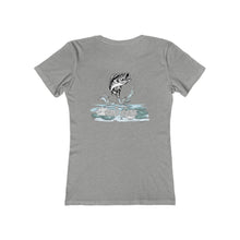 Load image into Gallery viewer, HiddenMiMonsters Fishing Women&#39;s Fitted Tee