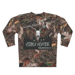 Hidden Michigan Monsters Unisex Camo Sweatshirt