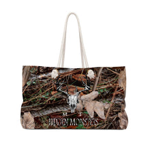 Load image into Gallery viewer, HiddenMiMonsters Camo Weekender Bag