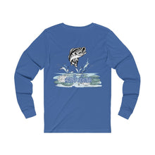 Load image into Gallery viewer, Hidden Michigan Monsters Fishing Unisex Long Sleeve Tee