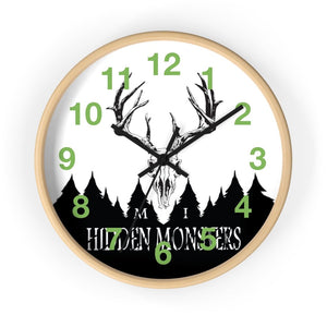 HiddenMiMonsters Wall Clock