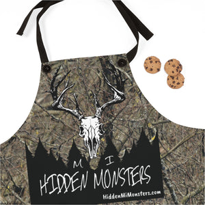 Hidden Michigan Monsters - Camo Apron