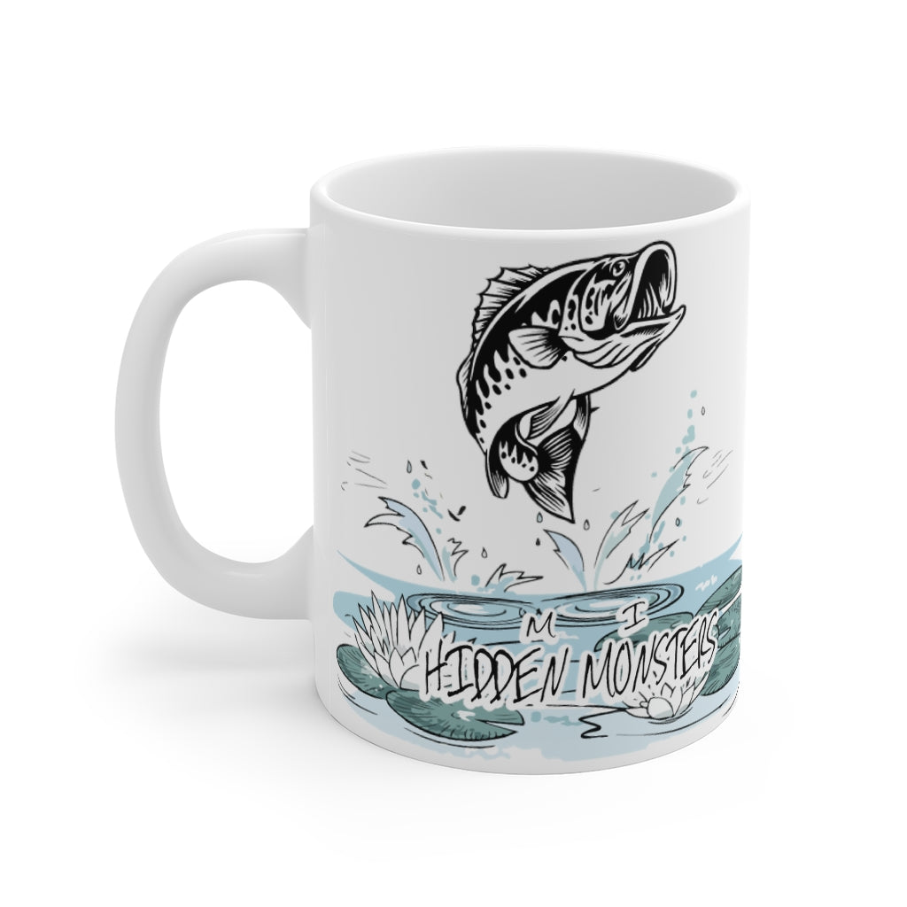 HiddenMiMonsters Fishing Coffee Mug 11oz