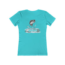 Load image into Gallery viewer, HiddenMiMonsters Fishing Women&#39;s Fitted Tee