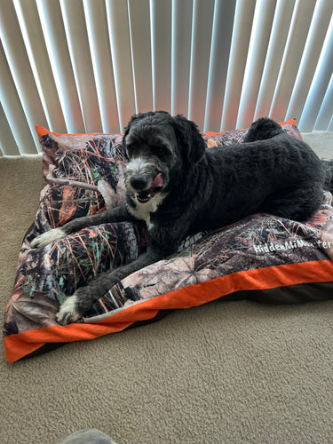 Hidden Michigan Monsters Dog Bed